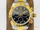 Swiss Grade Copy Rolex Daytona 2 Tone Black VR Factory 7750 Watch 40mm (2)_th.jpg